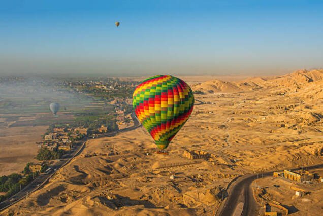 Hot Air Balloon Flight over the West Bank