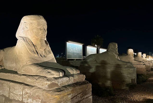 Combined Sound and Light Show at Karnak & Luxor Temples