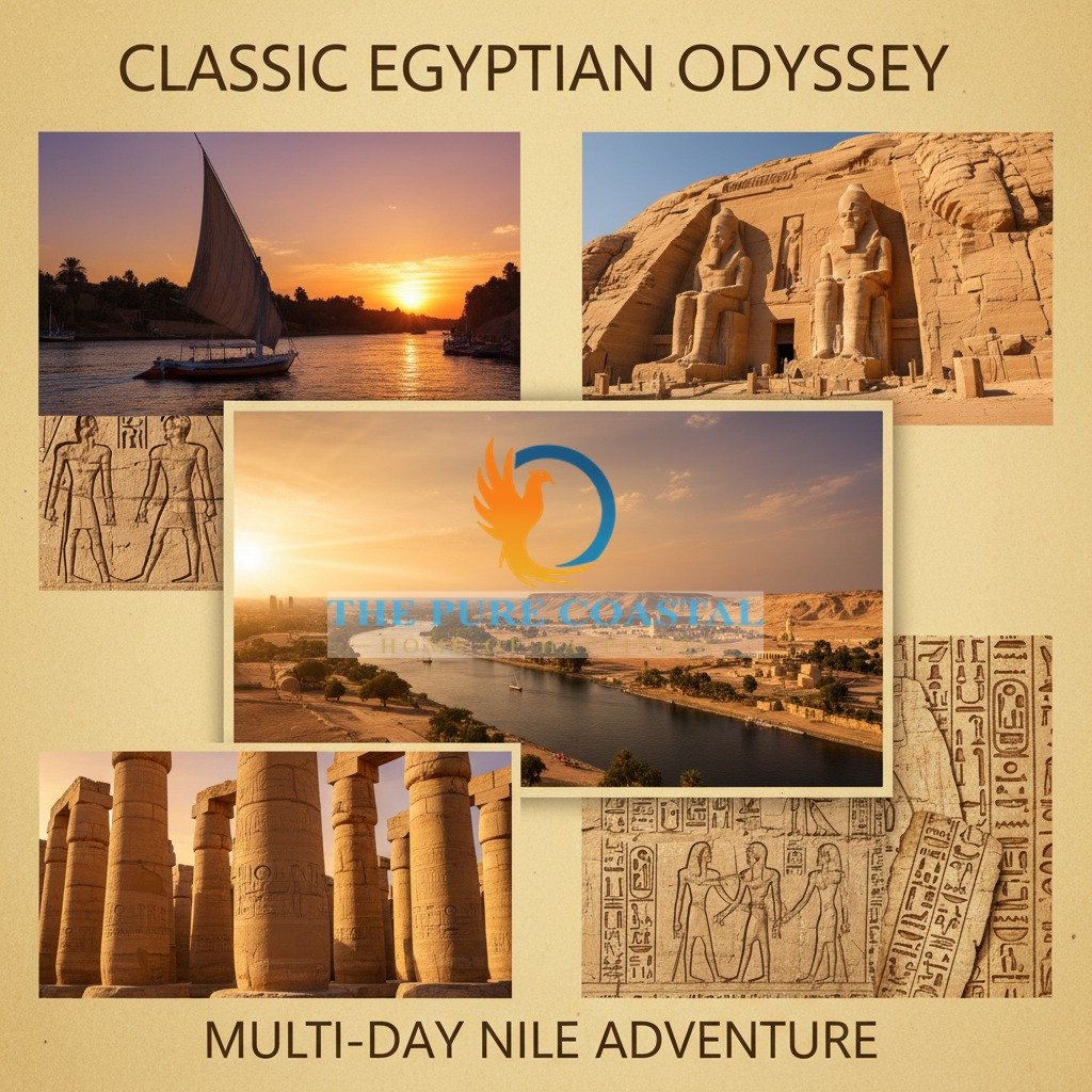 The Pure Coastal luxury travel — Egypt Multi-Day Tour Packages – 7, 10 