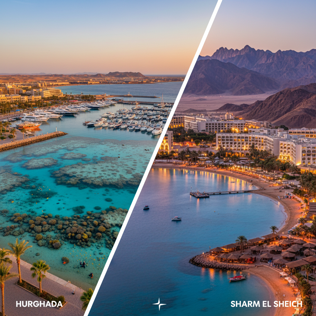 Hurghada vs Sharm El Sheikh Red Sea Egypt comparison