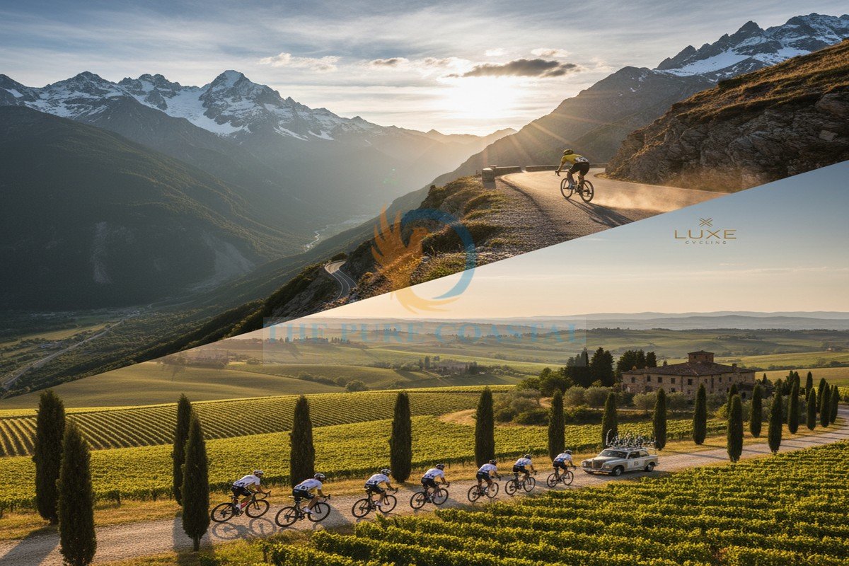 The Pure Coastal — Cycling Holidays Worldwide 2026 | Pedal Through the World's Most Spectacular Landscapes