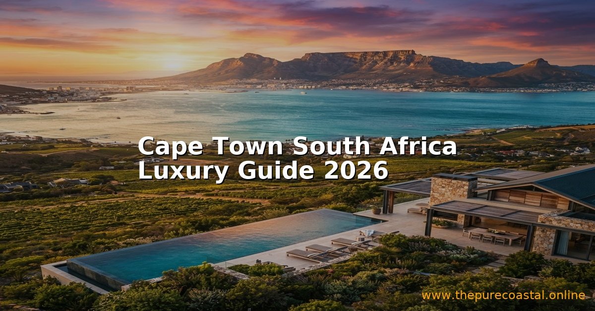 Cape Town South Africa Luxury Guide 2026: Vineyard Villas, Table Mountain Views & African Safari Gates