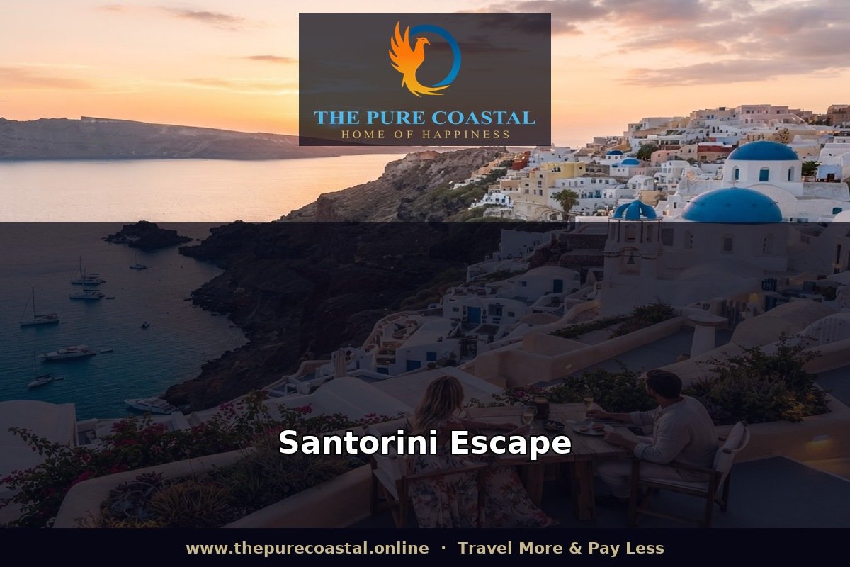 Santorini Escape: Whitewashed Cliffs, Azure Waters & Mediterranean Romance | The Pure Coastal