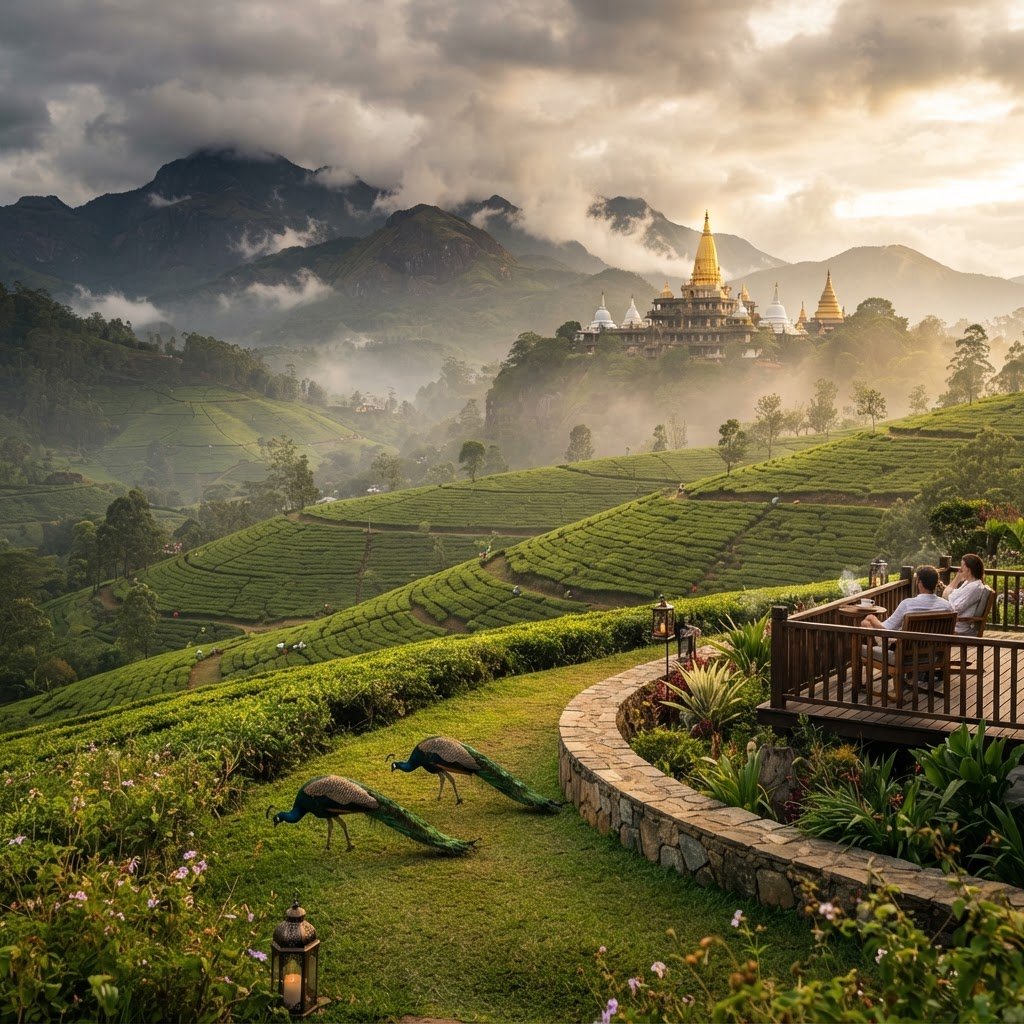 Sri Lanka: Emerald Isle of Luxury Tea Estates, Ancient Temples & Turquoise Coasts