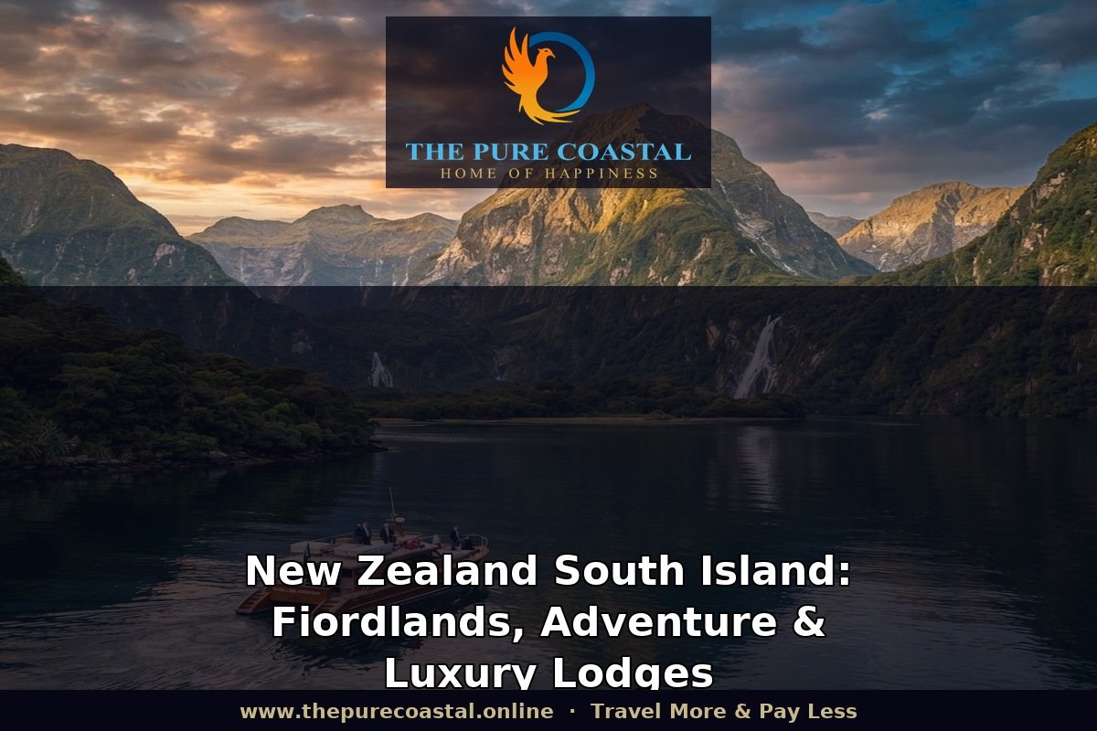 New Zealand South Island: Fiordlands, Adventure & Luxury Lodges | The Pure Coastal